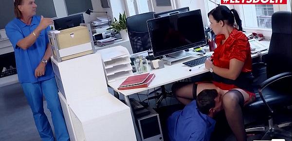  LETSDOEIT - MILF Secretary Sina Velvet Bangs At The Office With One Of Her Colleagues